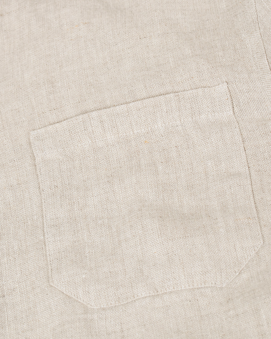 Herre | Skjorter | NN07 | Oscar Linen Blazer Overshirt Oat