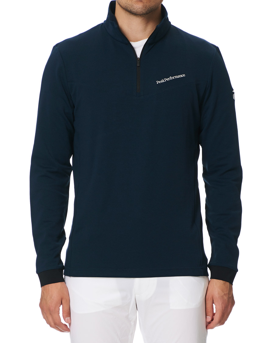 Herre | Gensere | Peak Performance | Chase Mid Half Zip Navy