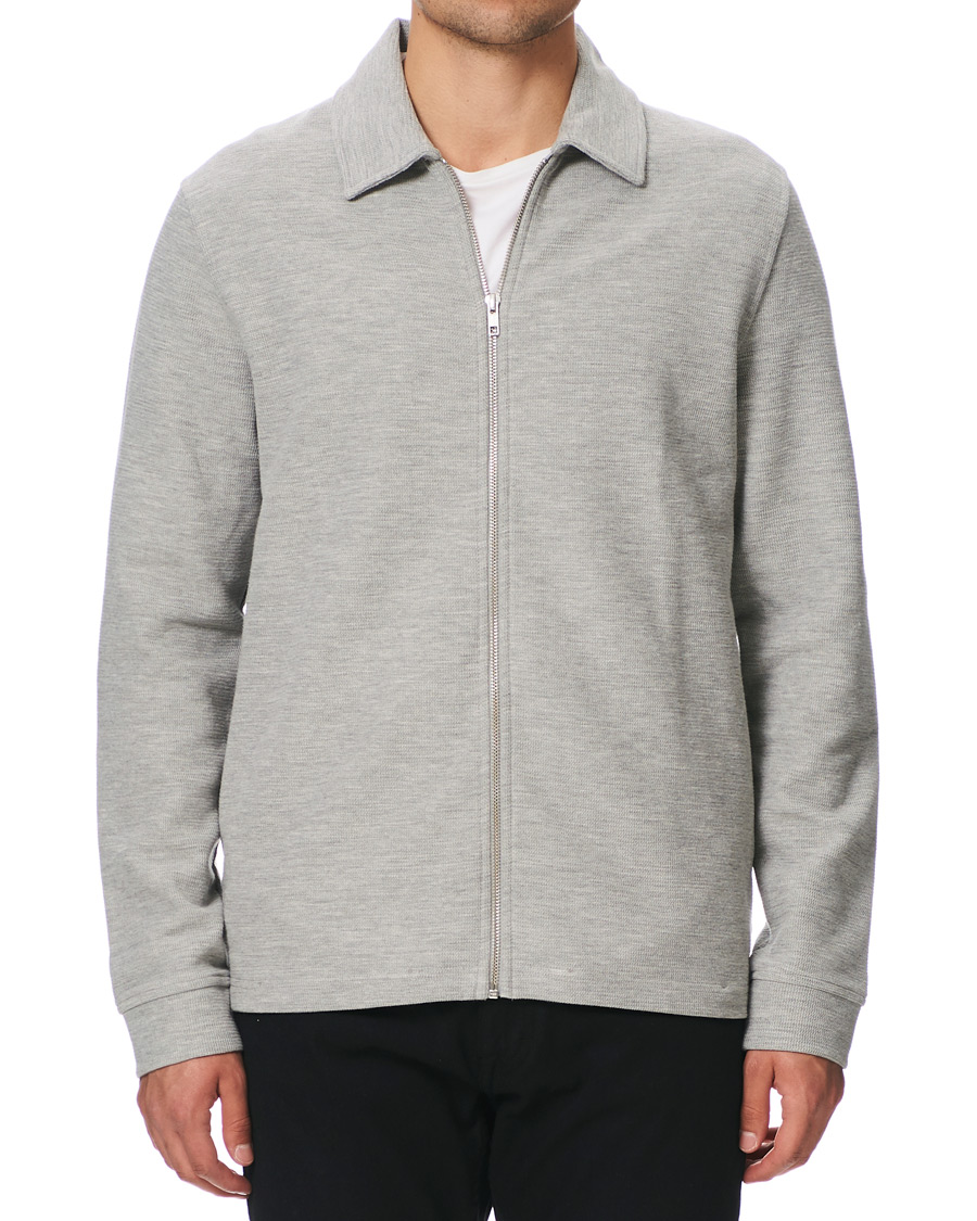 Herre | Gensere | Samsøe Samsøe | Samsøe & Samsøe Herrskov Zip Cardigan Grey Mel