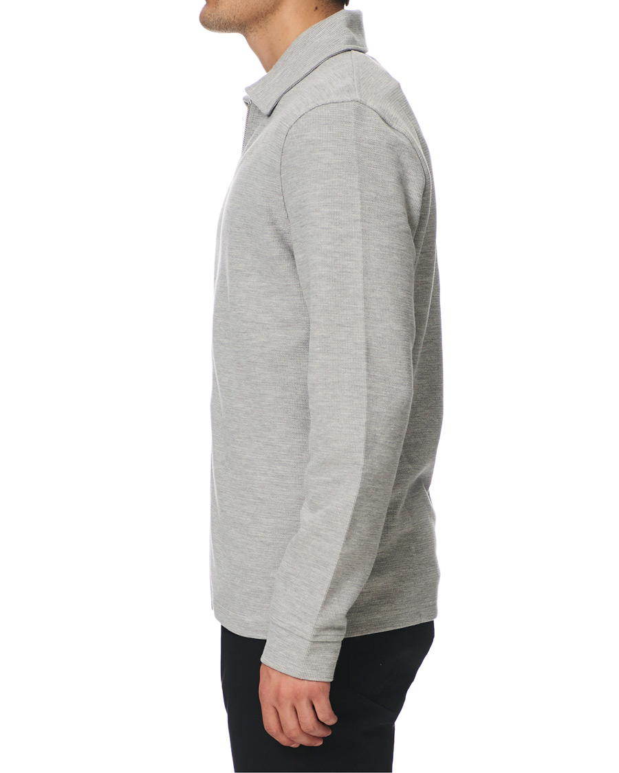 Herre | Gensere | Samsøe Samsøe | Samsøe & Samsøe Herrskov Zip Cardigan Grey Mel