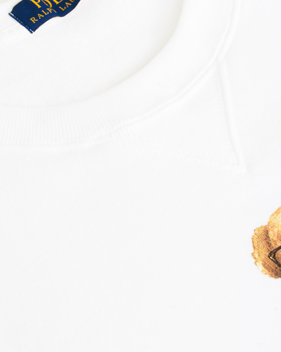 Herre | Gensere | Polo Ralph Lauren | Printed Sports Bear Sweatshirt White