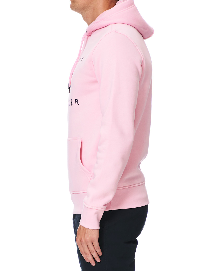 Herre | Gensere | Tommy Hilfiger | Flag Logo Hoodie Classic Pink