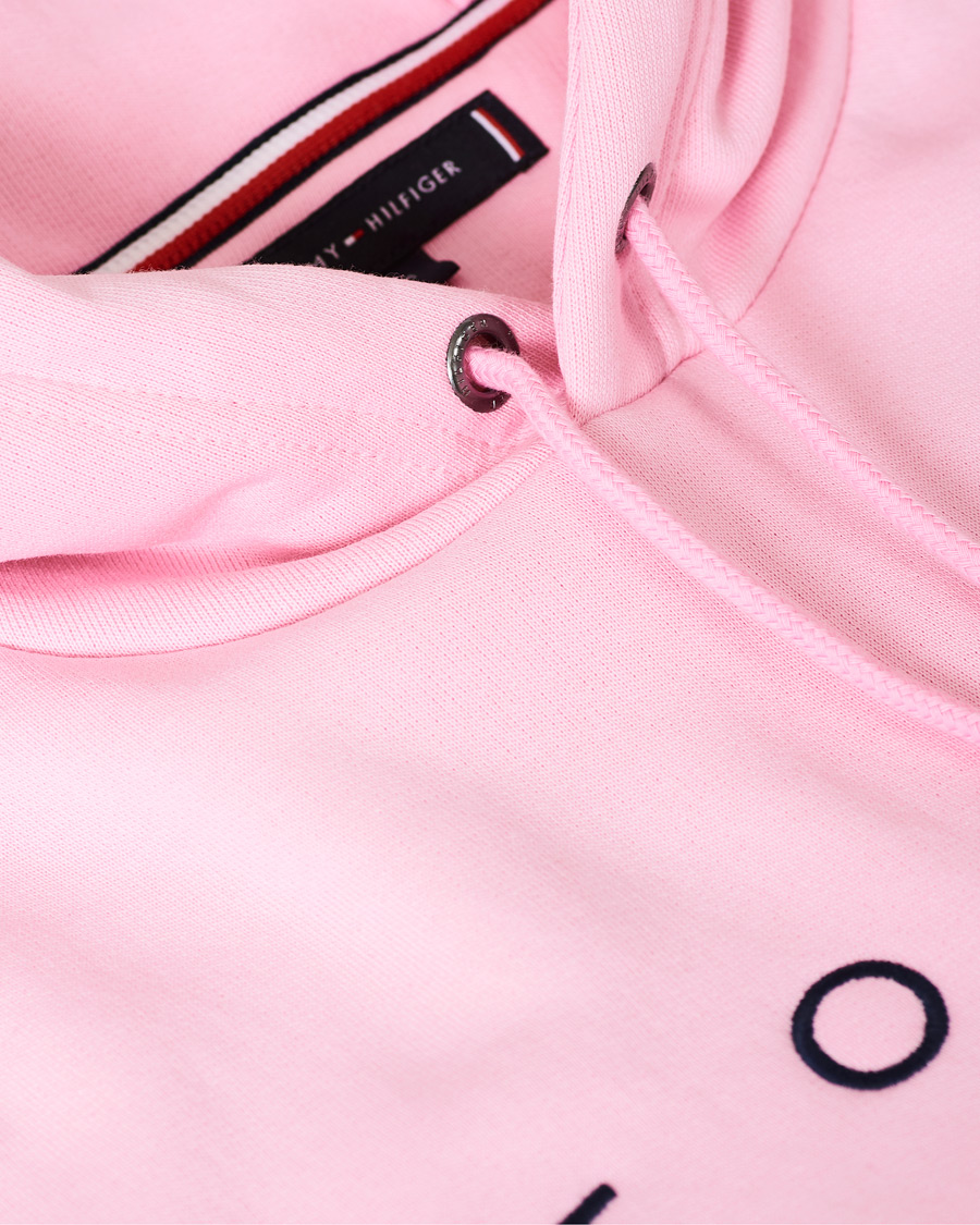 Herre | Gensere | Tommy Hilfiger | Flag Logo Hoodie Classic Pink