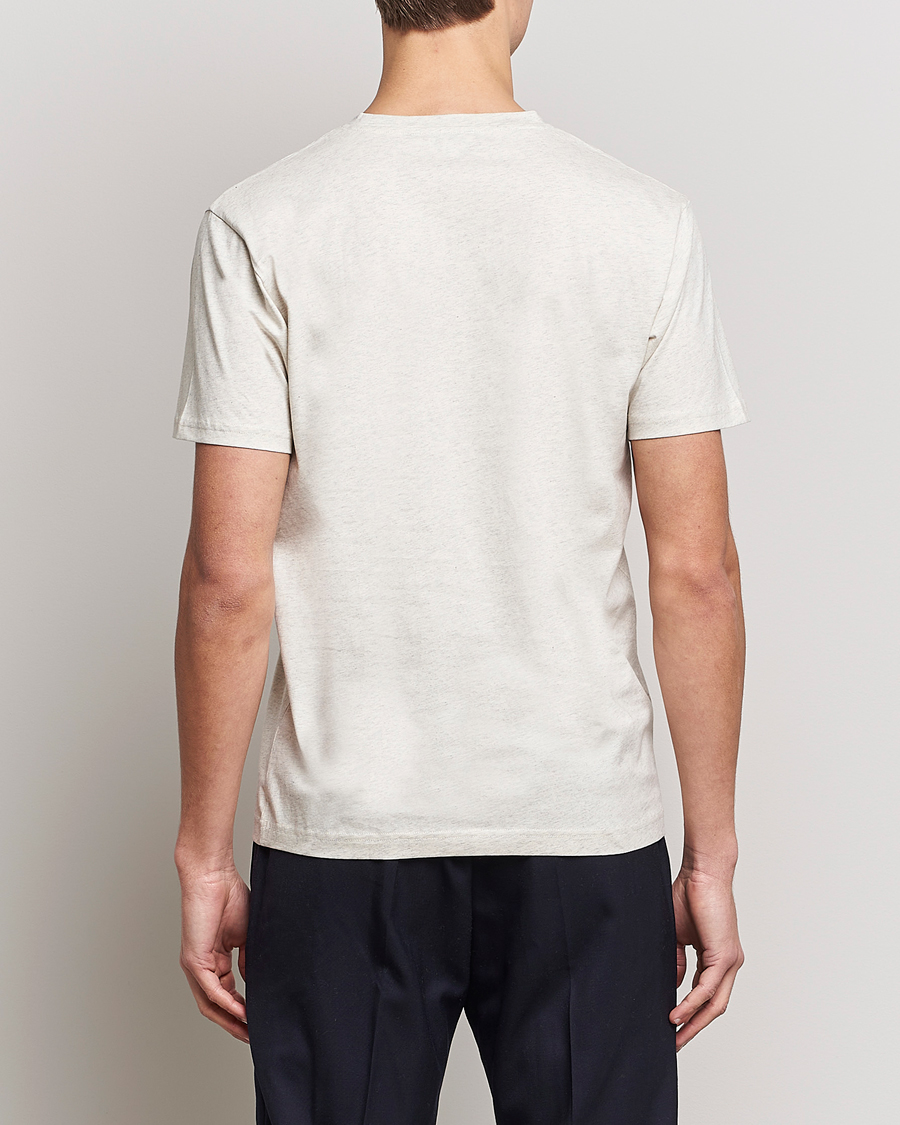 Herre | T-Shirts | Sunspel | Riviera Midweight T-Shirt Archive White
