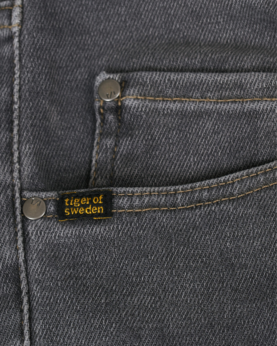 Herre | Jeans | Tiger of Sweden Jeans | Slim Trip Organic Cotton Stretch Jeans Grey