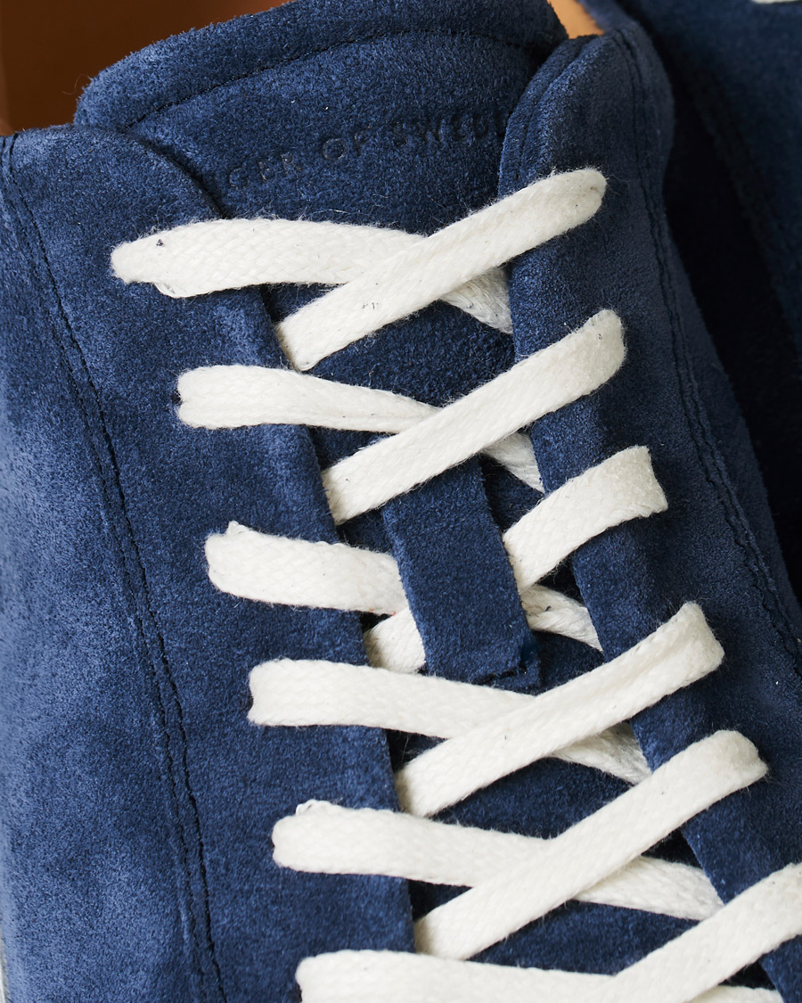 Herre | Tiger of Sweden Salas Sneaker Blue Suede | Tiger of Sweden | Salas Sneaker Blue Suede
