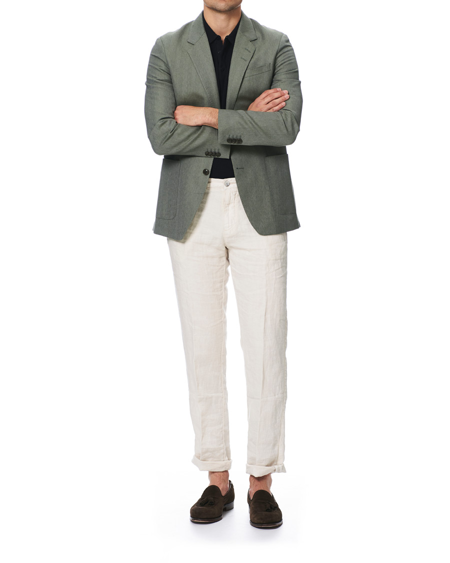 Herre | Dressjakker | Tiger of Sweden | Josef Linen/Wool Blazer Soft Mimosa