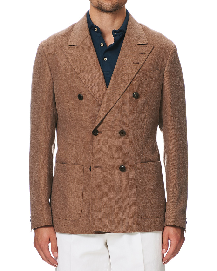 Herre | Dressjakker | Tiger of Sweden | Giacca Double Breasted Blazer Potato