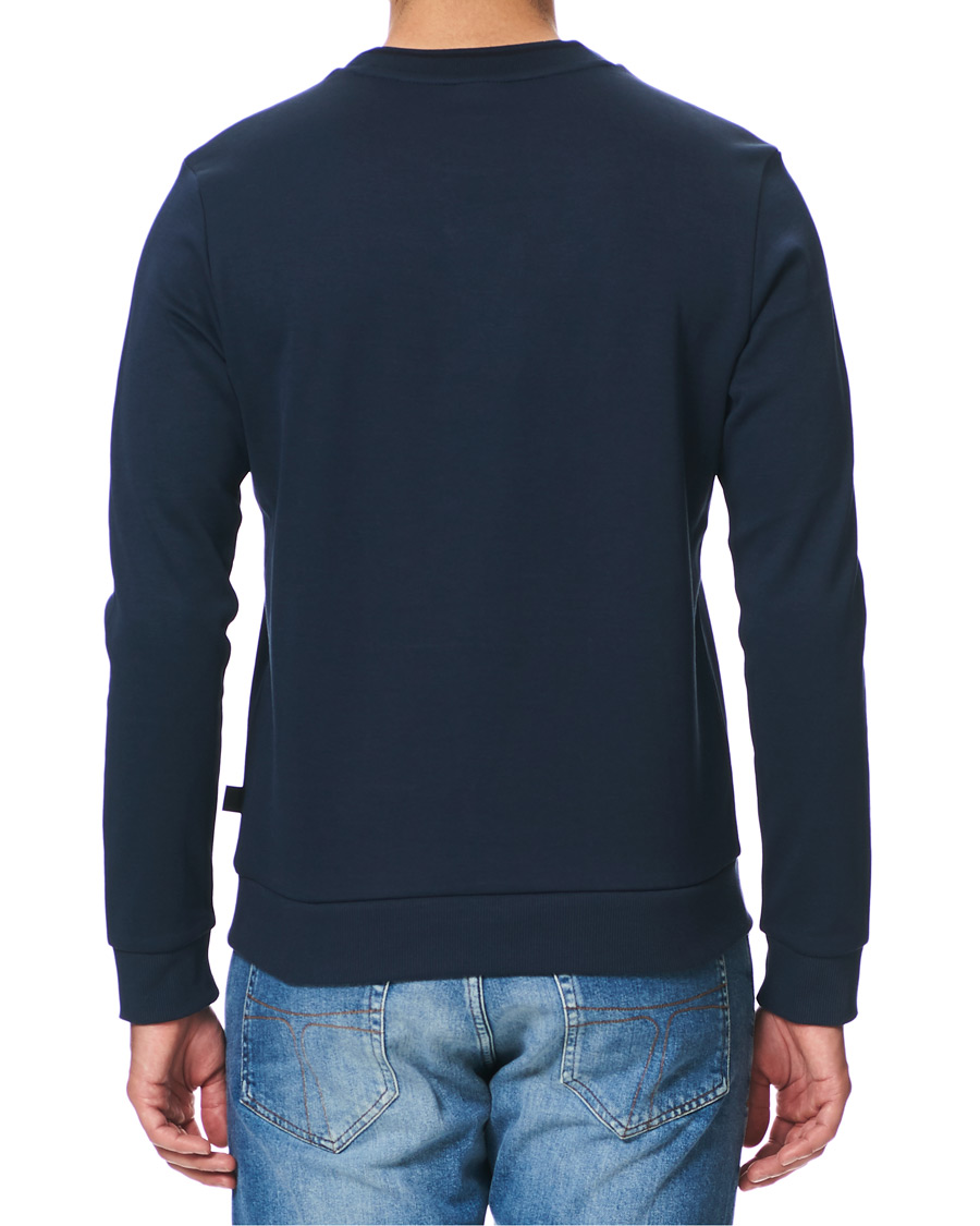 Herre | Gensere | BOSS GREEN | BOSS Athleisure Salbo Crew Neck Sweater Navy