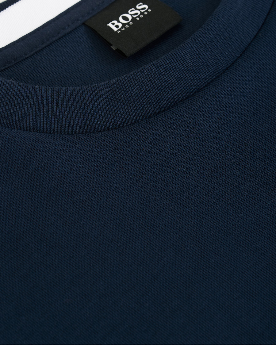 Herre | Gensere | BOSS GREEN | BOSS Athleisure Salbo Crew Neck Sweater Navy
