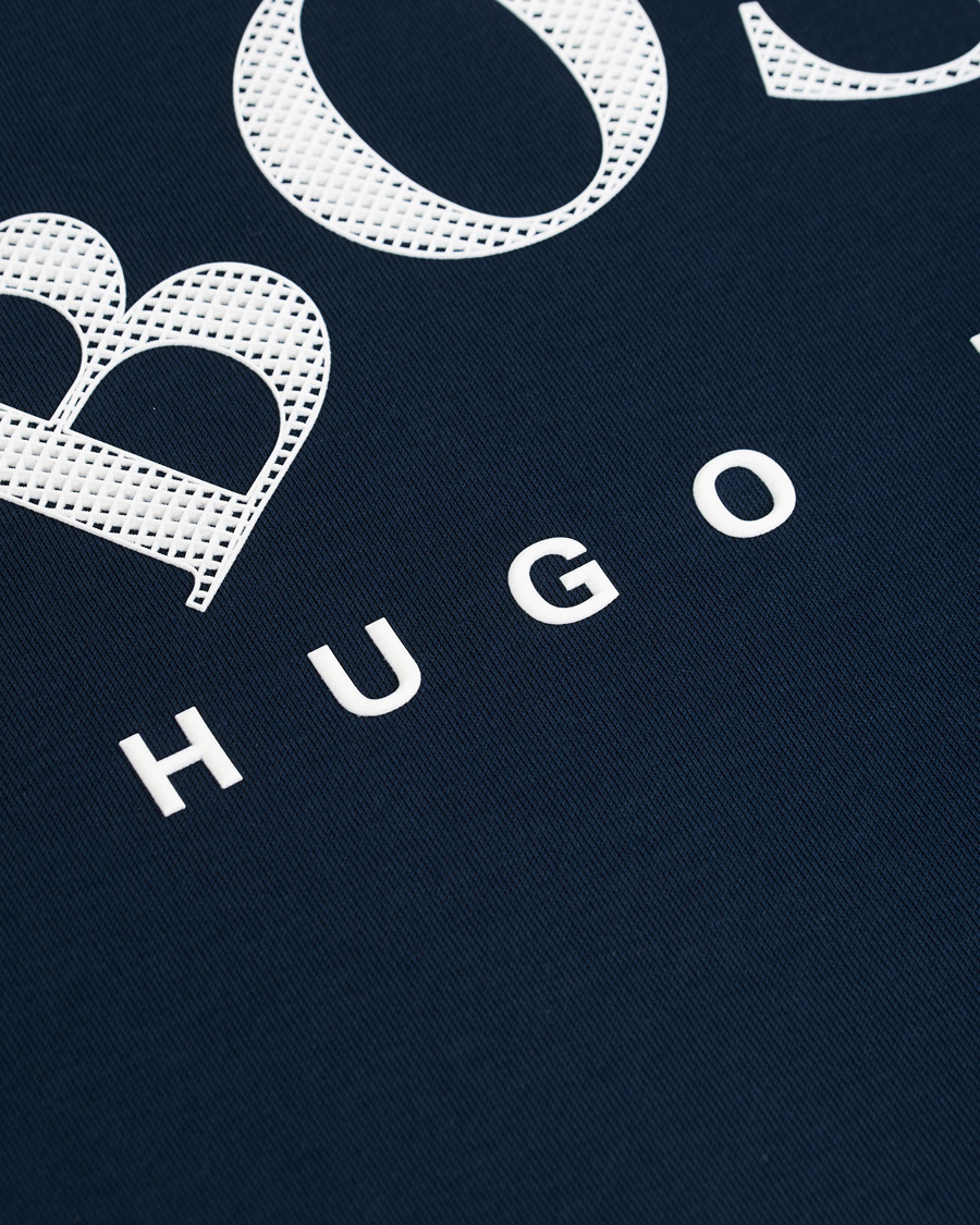 Herre | Gensere | BOSS GREEN | BOSS Athleisure Salbo Crew Neck Sweater Navy