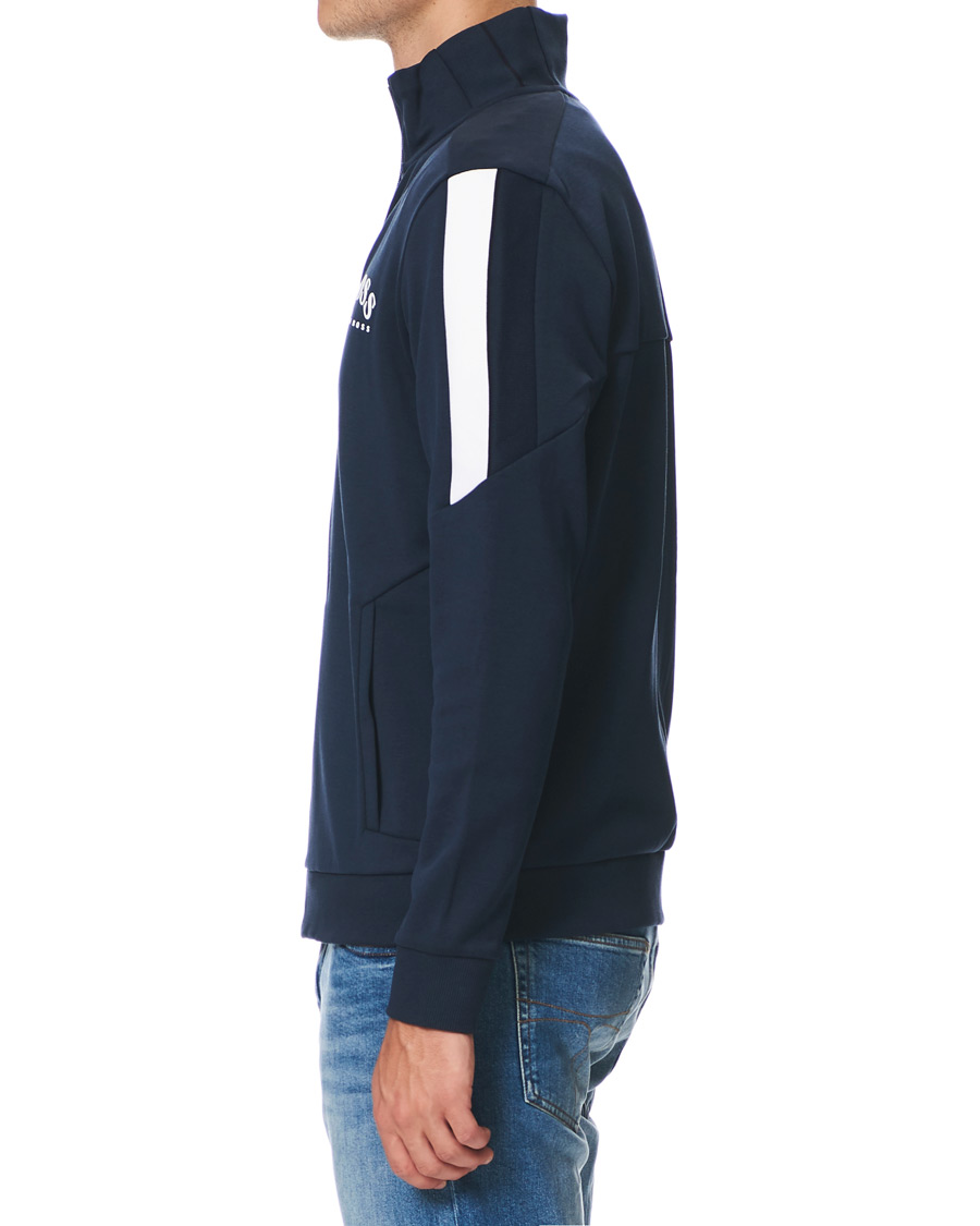 Herre | Gensere | BOSS GREEN | BOSS Athleisure Skaz Full-Zip Sweater Navy