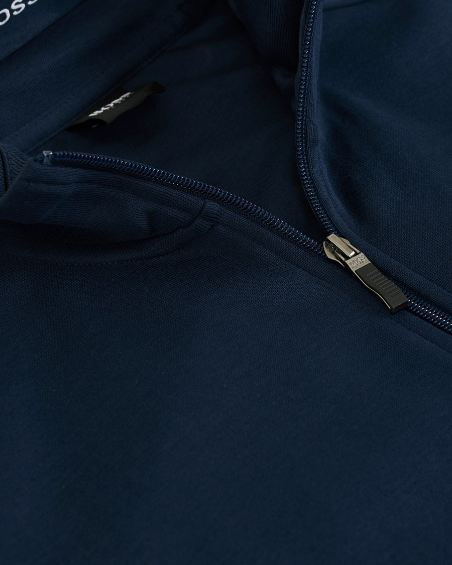 Herre | Gensere | BOSS GREEN | BOSS Athleisure Skaz Full-Zip Sweater Navy