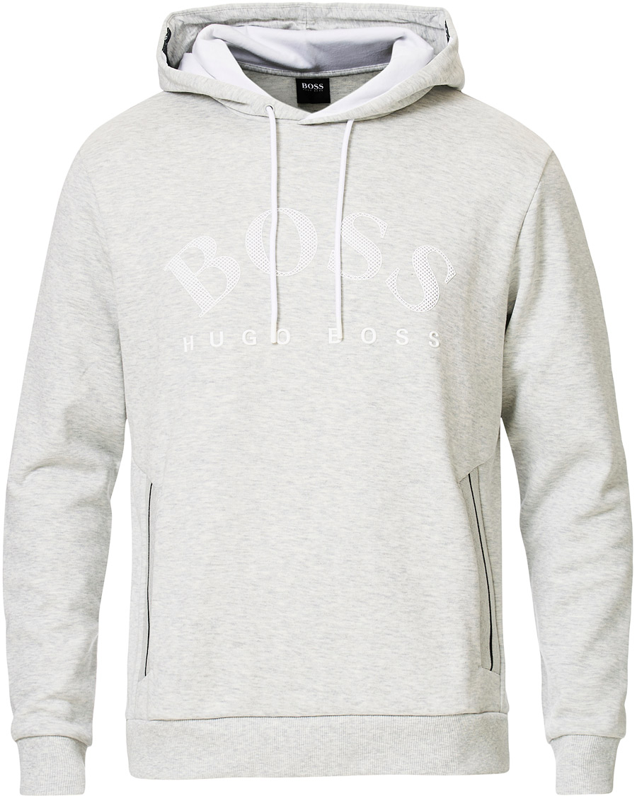 Herre | Gensere | BOSS GREEN | BOSS Athleisure Soody Hoddie Grey