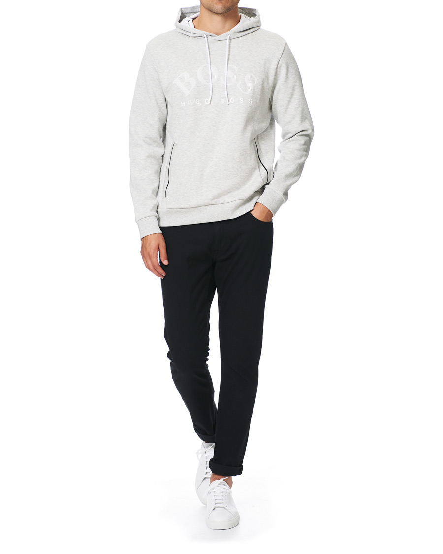 Herre | Gensere | BOSS GREEN | BOSS Athleisure Soody Hoddie Grey