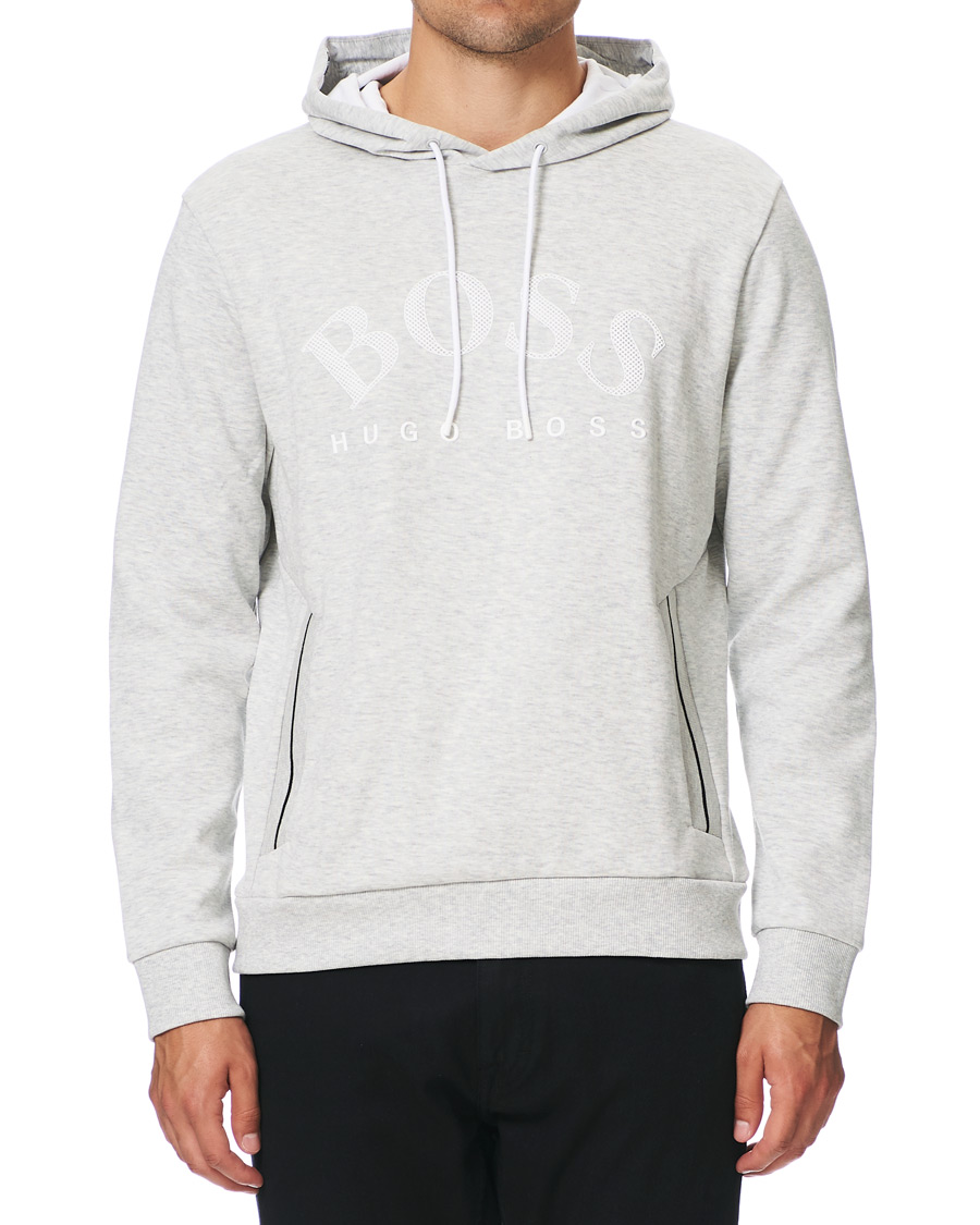 Herre | Gensere | BOSS GREEN | BOSS Athleisure Soody Hoddie Grey