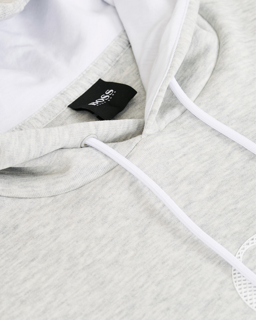 Herre | Gensere | BOSS GREEN | BOSS Athleisure Soody Hoddie Grey