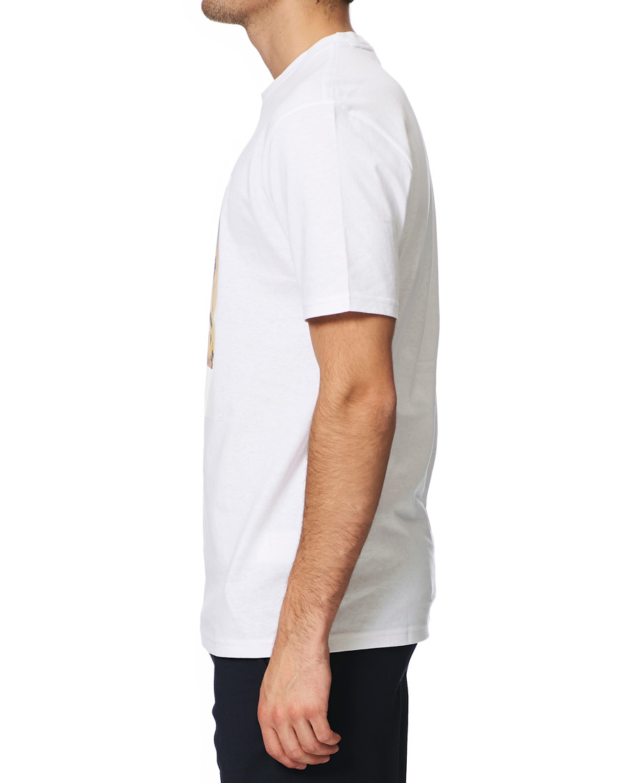 Herre | T-Shirts | BOSS ORANGE | BOSS Casual Photo Summer Print Crew Neck Tee White