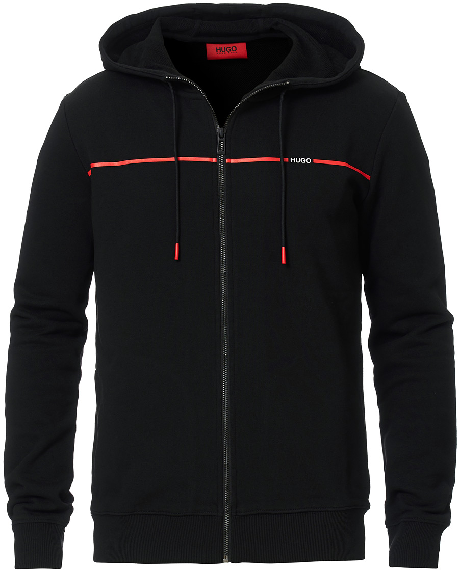 Herre | Gensere | HUGO | Dapie Full-Zip Hoodie Black