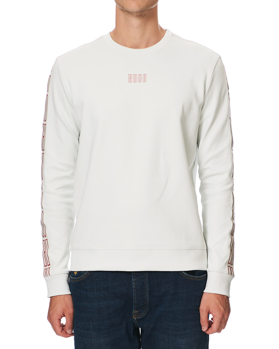 Herre | Gensere | HUGO | Doby Logo Sweatshirt Natural