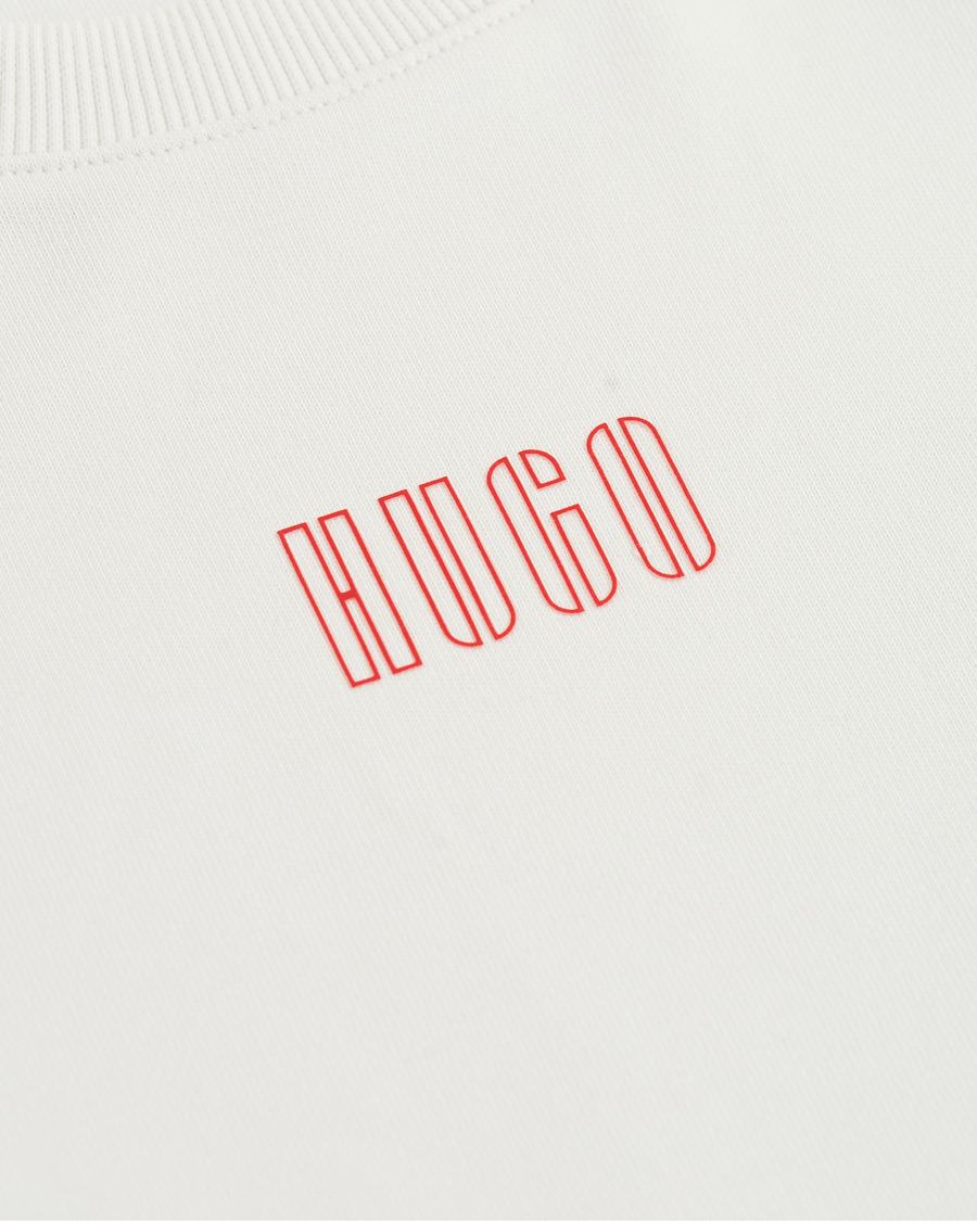 Herre | Gensere | HUGO | Doby Logo Sweatshirt Natural