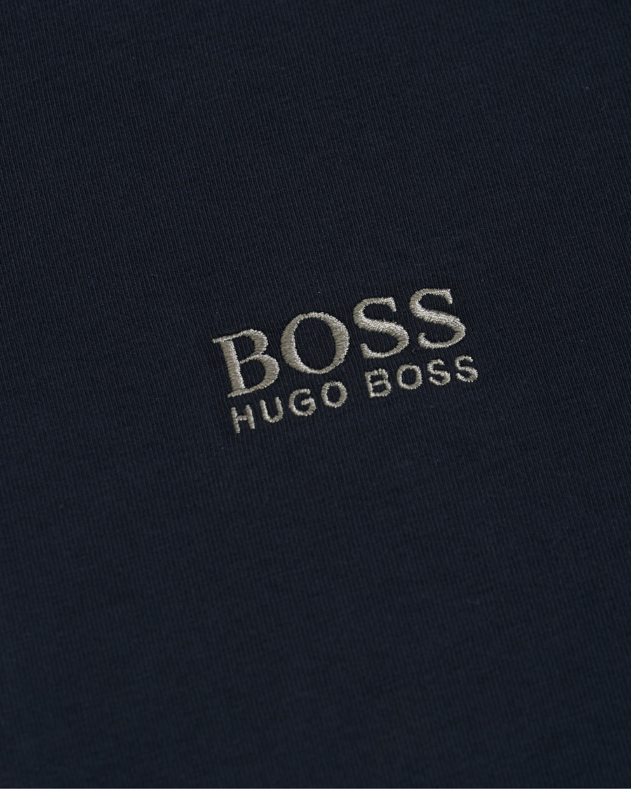 Herre | Gensere | BOSS BLACK | BOSS Mix & Match Full Zip Hoodie Dark Blue