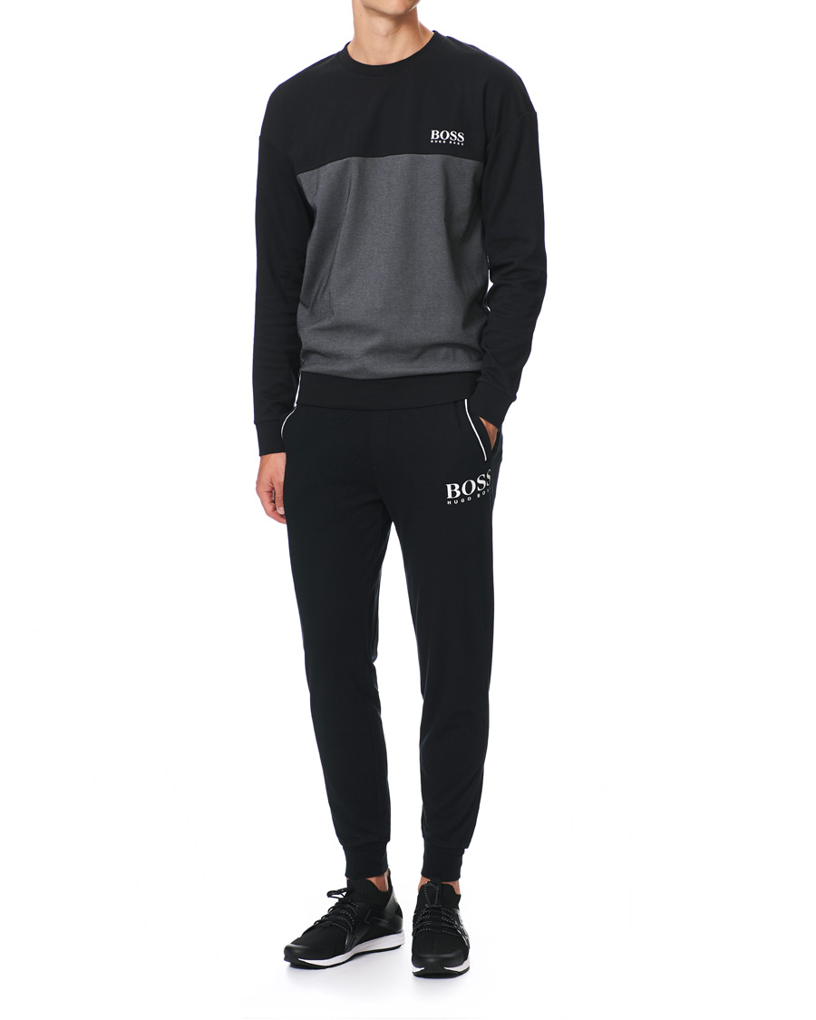 Herre | HUGO Hybrid Mesh Running Sneaker Black | HUGO | Hybrid Mesh Running Sneaker Black