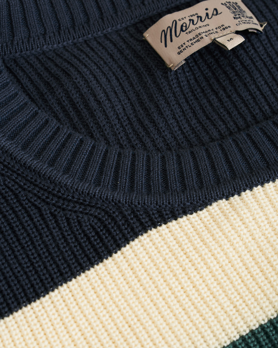 Herre | Gensere | Morris | Cardew Stripe O-neck Sweater Multi