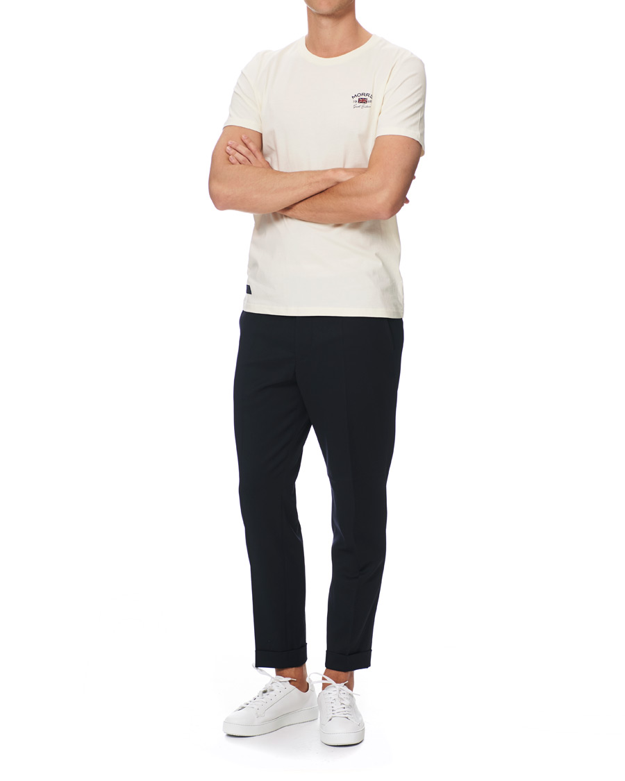 Herre | T-Shirts | Morris | Léonce Crew Neck Tee Off White