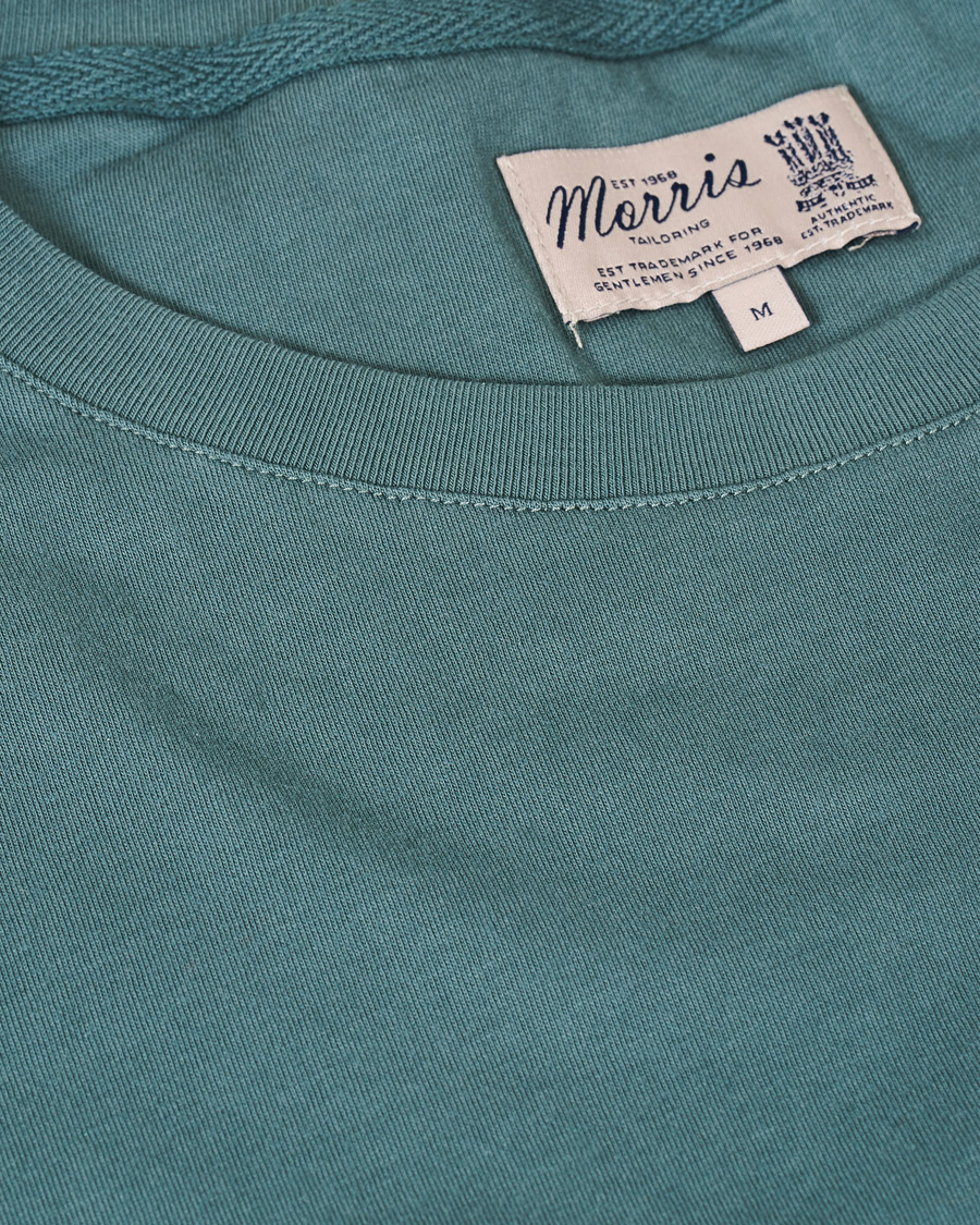 Herre | T-Shirts | Morris | Léonce Crew Neck Tee Green