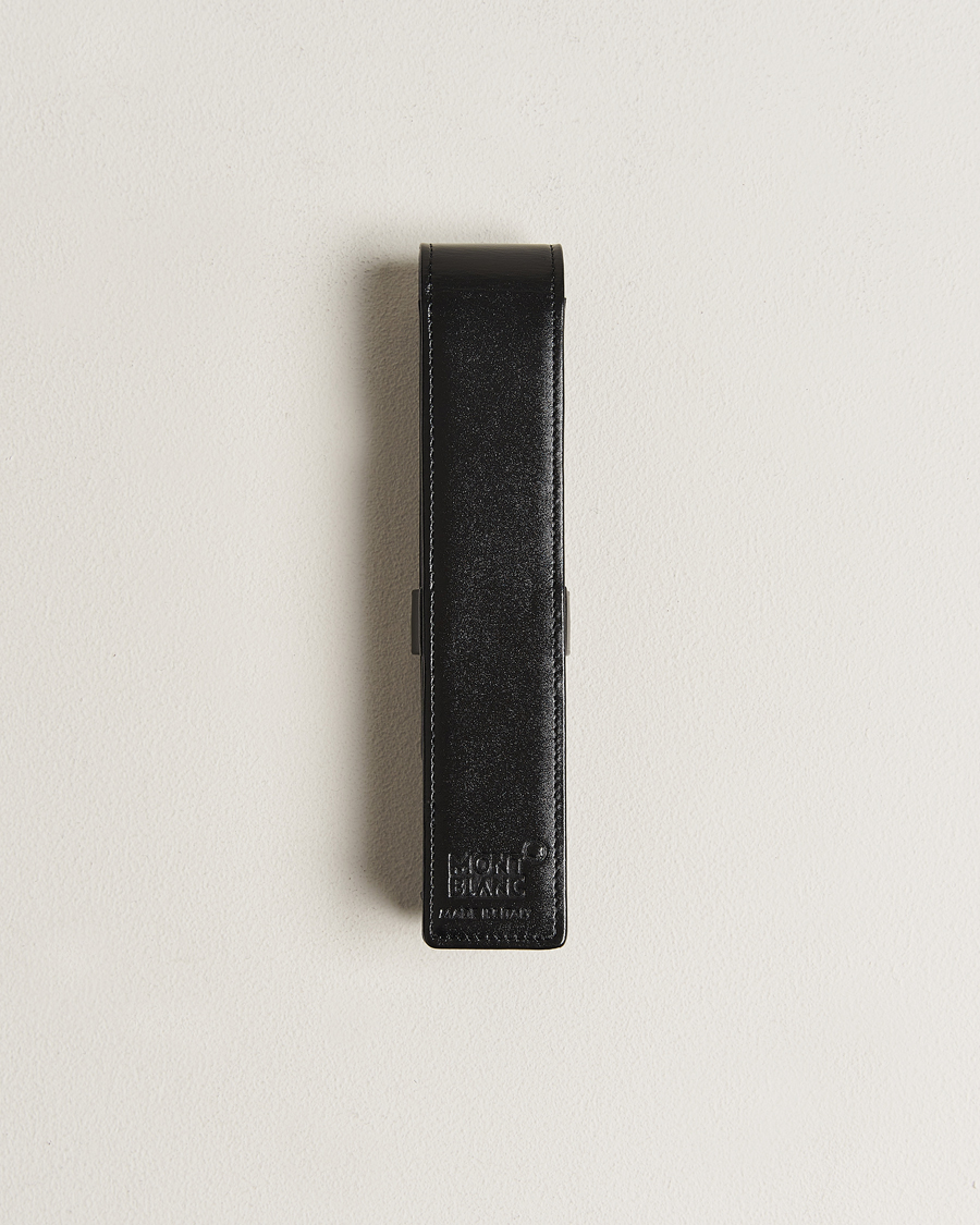 Herre | Montblanc Meisterstück 1 Pen Pouch Clasp Black | Montblanc | Meisterstück 1 Pen Pouch Clasp Black