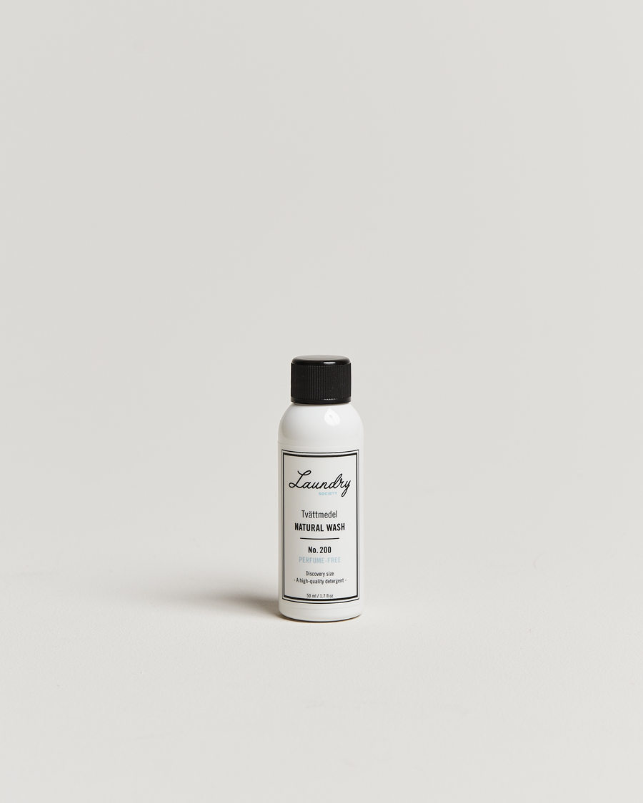 Herre | Pleie av plagg | Laundry Society | Travel Size Natural Wash No 200 50ml