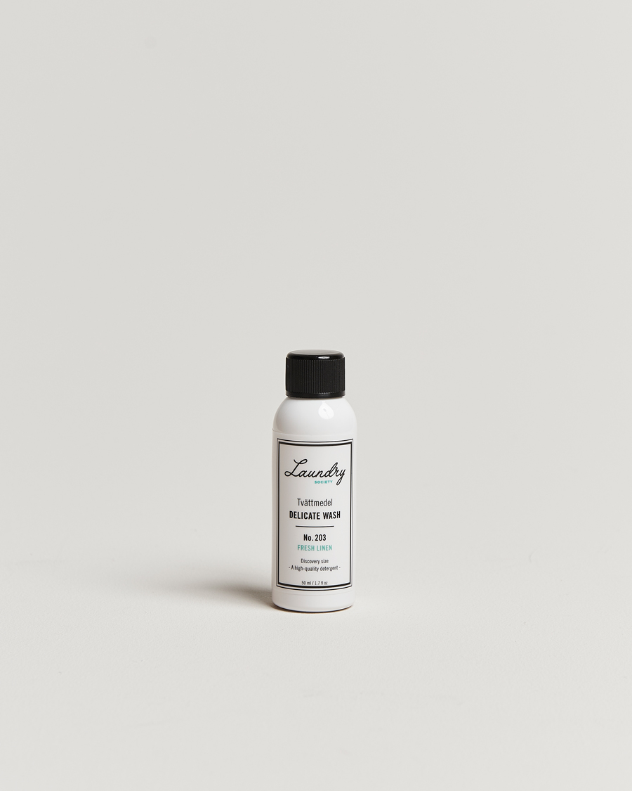 Herre | Laundry Society Travel Size Delicate Wash No 203 50ml | Laundry Society | Travel Size Delicate Wash No 203 50ml