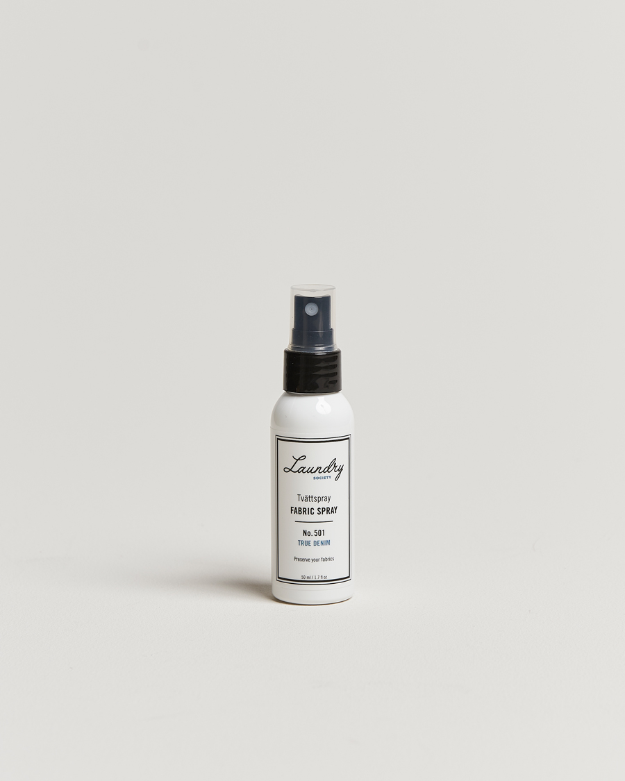 Herre | Laundry Society Travel Size Denim Wash Spray No 501 50ml | Laundry Society | Travel Size Denim Wash Spray No 501 50ml