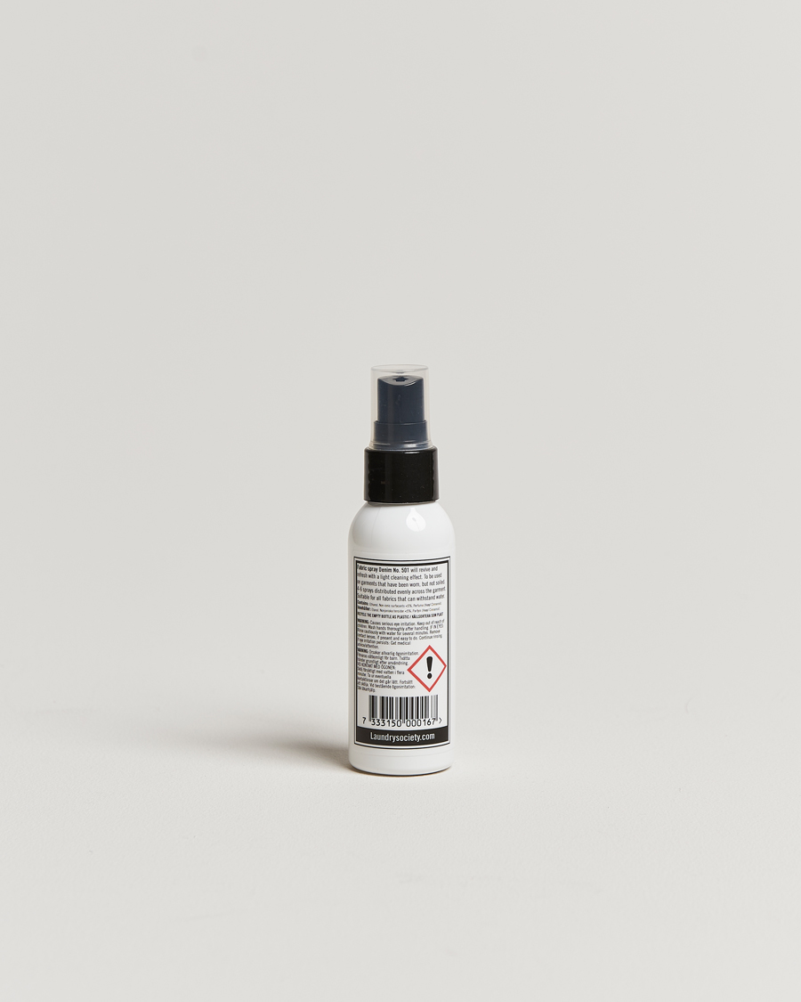 Herre | Laundry Society Travel Size Denim Wash Spray No 501 50ml | Laundry Society | Travel Size Denim Wash Spray No 501 50ml