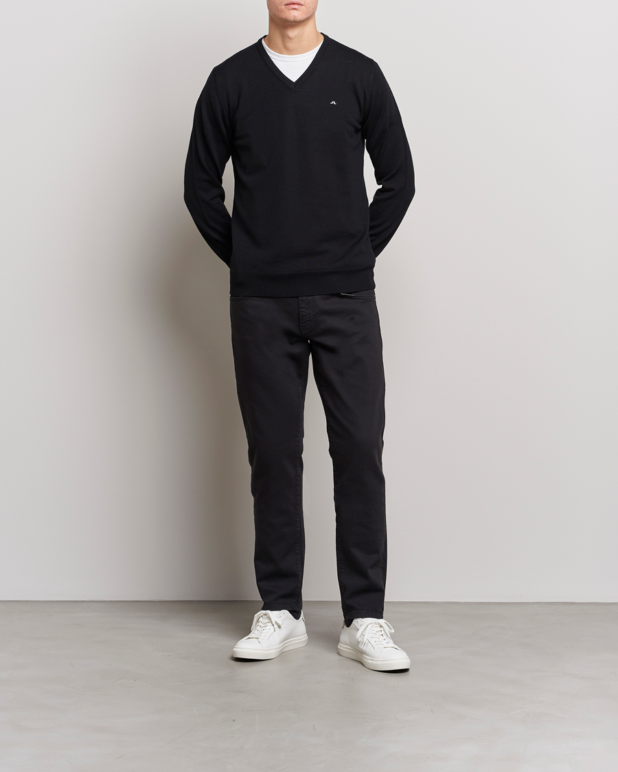Herre | Bukser | J.Lindeberg | Jay Solid Stretch 5-Pocket Pants Black