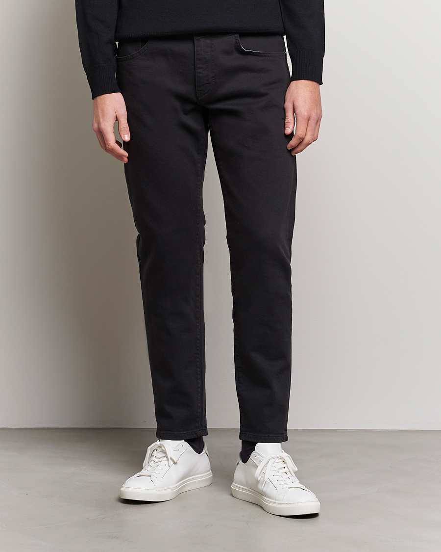 Herre | Bukser | J.Lindeberg | Jay Solid Stretch 5-Pocket Pants Black