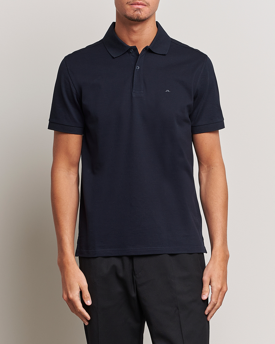 Herre | Pikéer | J.Lindeberg | Troy Polo Pique Navy