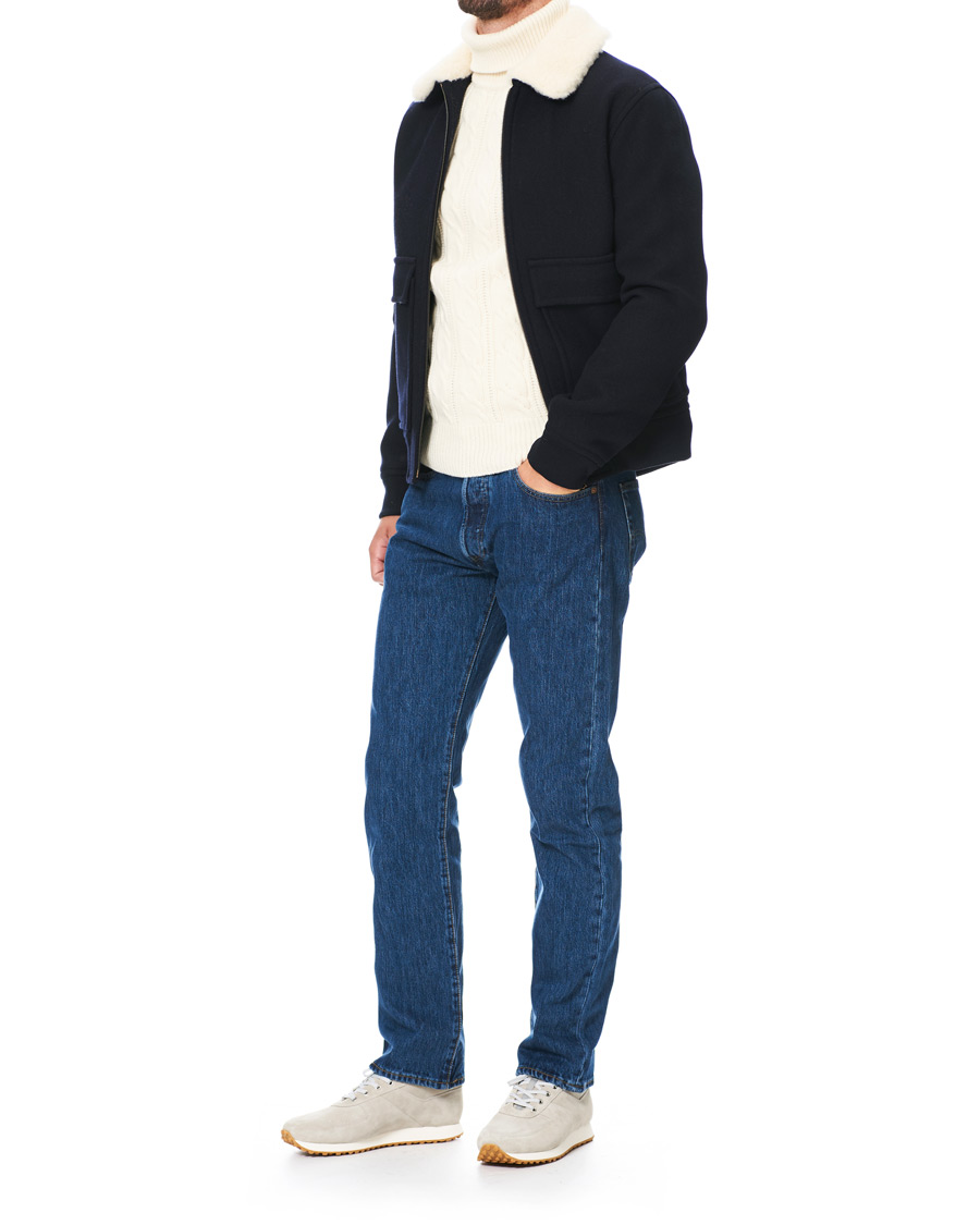 Herre | C.QP Stride Suede Running Sneaker Ghost | CQP | C.QP Stride Suede Running Sneaker Ghost