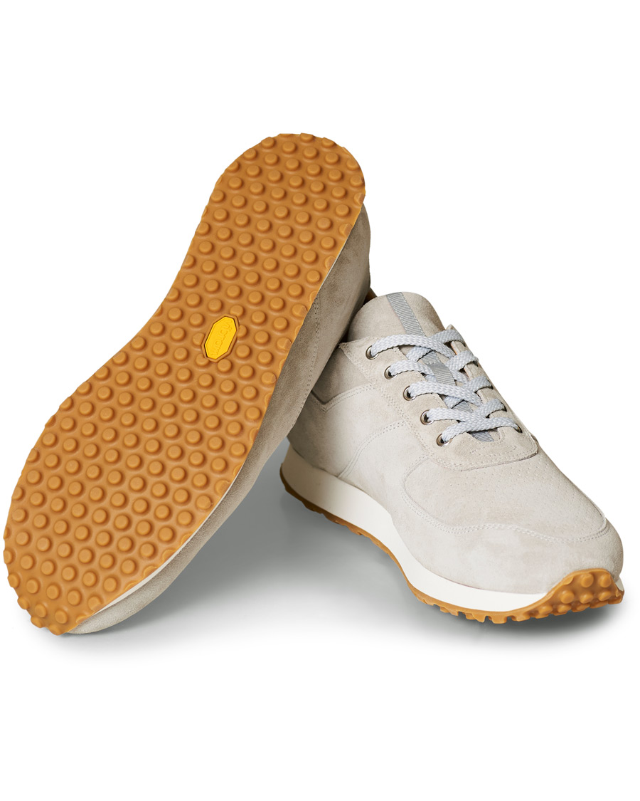 Herre | C.QP Stride Suede Running Sneaker Ghost | CQP | C.QP Stride Suede Running Sneaker Ghost