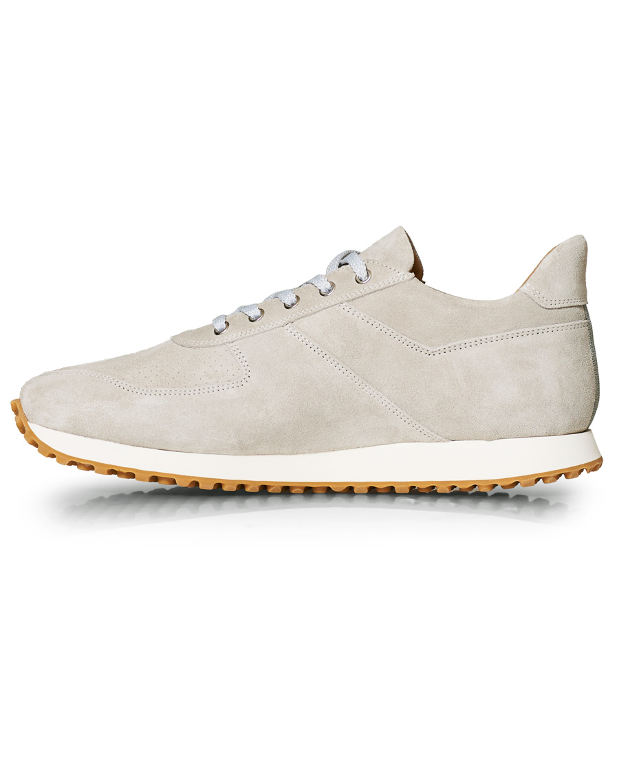Herre | C.QP Stride Suede Running Sneaker Ghost | CQP | C.QP Stride Suede Running Sneaker Ghost