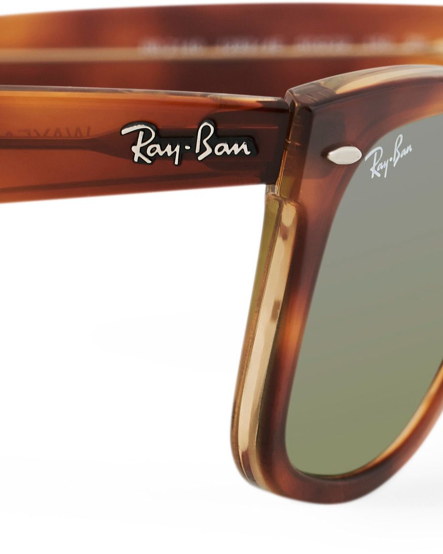 Herre | Ray-Ban 0RB2140 Wayfarer Sunglasses Light Havana | Ray-Ban | 0RB2140 Wayfarer Sunglasses Light Havana