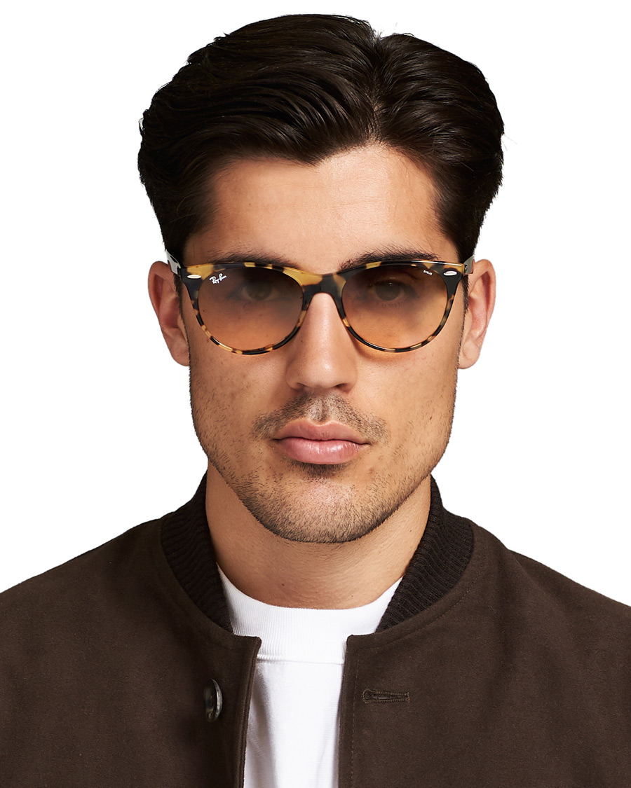 Herre | Ray-Ban 0RB2185 Wayfarer II Sunglasses Yellow Havana | Ray-Ban | 0RB2185 Wayfarer II Sunglasses Yellow Havana