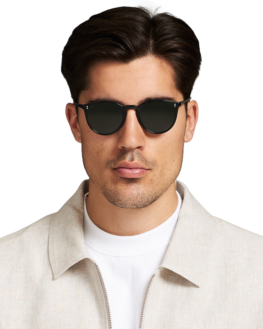 Herre | Oliver Peoples O'Malley Sunglasses Black | Oliver Peoples | O'Malley Sunglasses Black