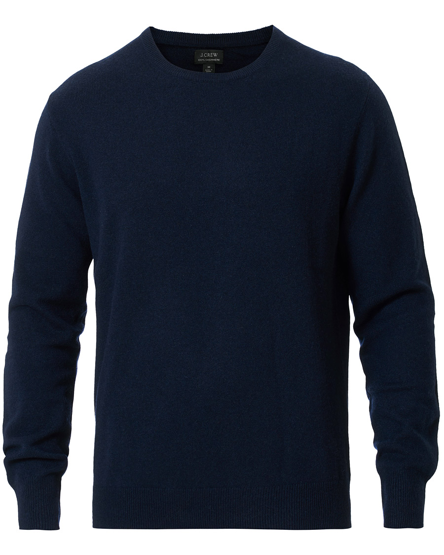 Herre | Gensere | J.Crew | Cashmere Crew Neck Navy