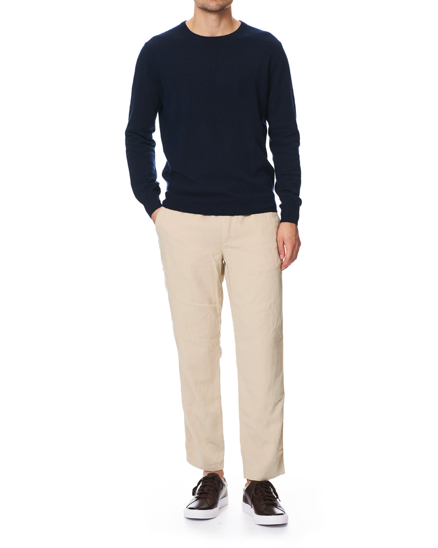 Herre | Gensere | J.Crew | Cashmere Crew Neck Navy