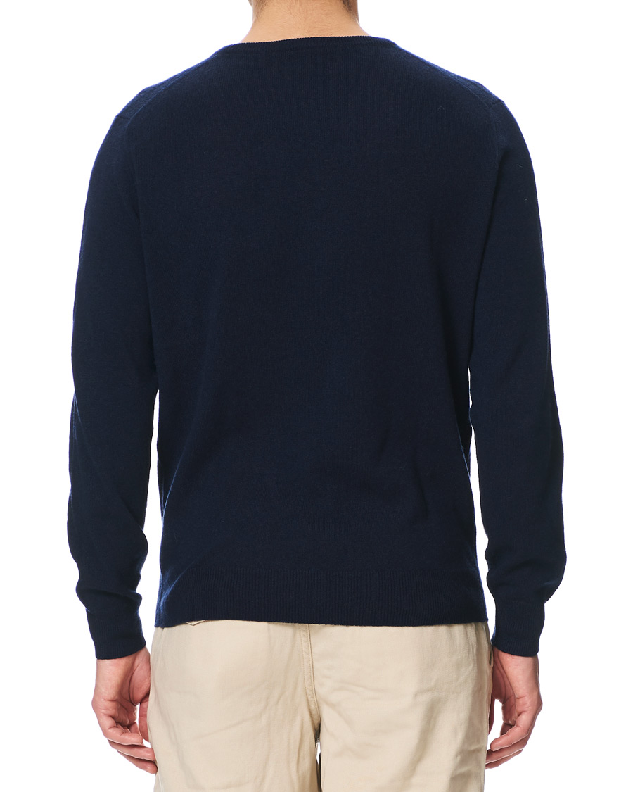 Herre | Gensere | J.Crew | Cashmere Crew Neck Navy