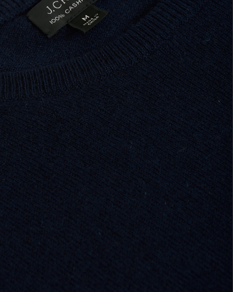 Herre | Gensere | J.Crew | Cashmere Crew Neck Navy