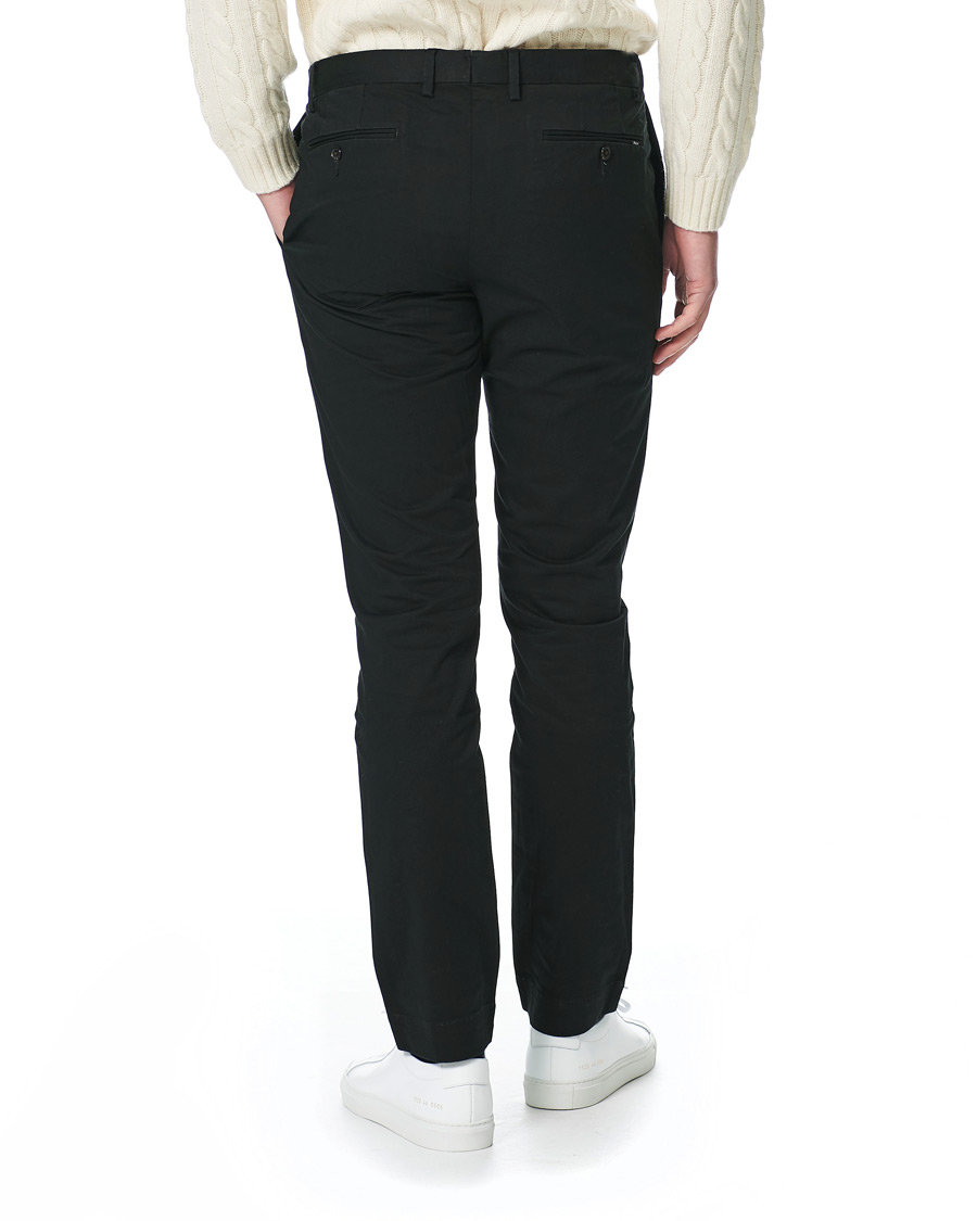 Herre | Bukser | Polo Ralph Lauren | Slim Fit Stretch Chinos Black