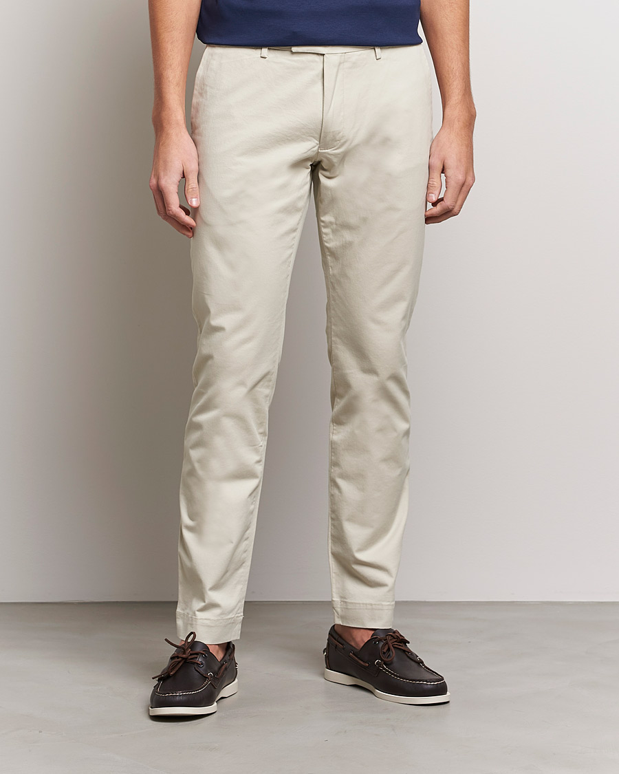 Herre | Jakke og bukse | Polo Ralph Lauren | Slim Fit Stretch Chinos Beige